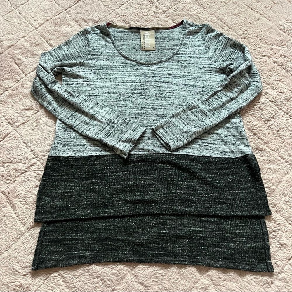 Anthropologie Dolan Left Coast Sweater Preppy Minimalist Lagenlook Cottage Sz M